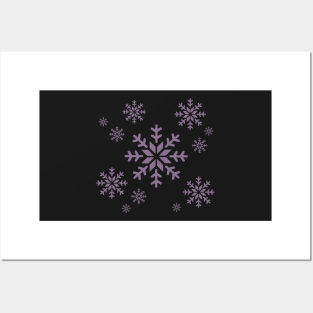 Snowflake (Pink) Posters and Art